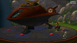 une photo d'Ã©cran de Ratchet et Clank sur Sony Playstation 2